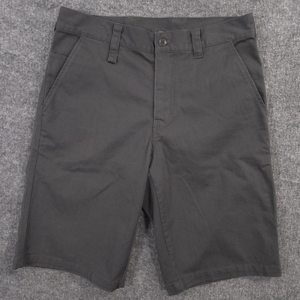 Nike 6.0 Chino Shorts Mens 30 Dark Gray Stretch Twill Skateboarding Casual NEW